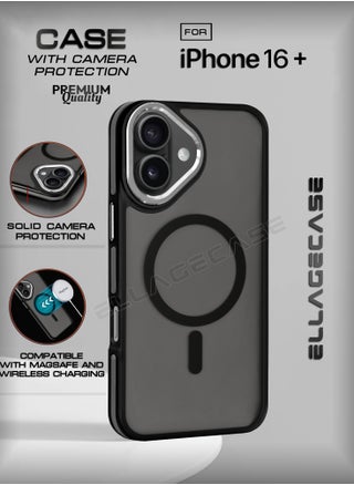 Stylish Case for iPhone 16 Plus, Solid Camera Protection, Shockproof, Enhanced Protection, Compatible with Magsafe and Wireless Charging - pzsku/ZABA3A3D7AA689E0EEE0CZ/45/_/1730953946/38e713cc-7570-4a3a-9c50-1cfc50c26081