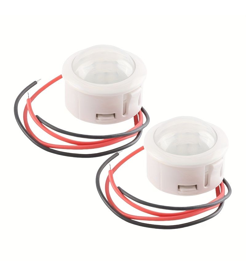 1 قطعة 12V 24V حساس حركة بالأشعة تحت الحمراء PIR صغير مفتاح ذكي للاستخدام الداخلي والخارجي - Image 3