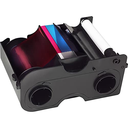 HID Fargo 45100 Full Color Ribbon - YMCKO - 250 Prints - Image 1