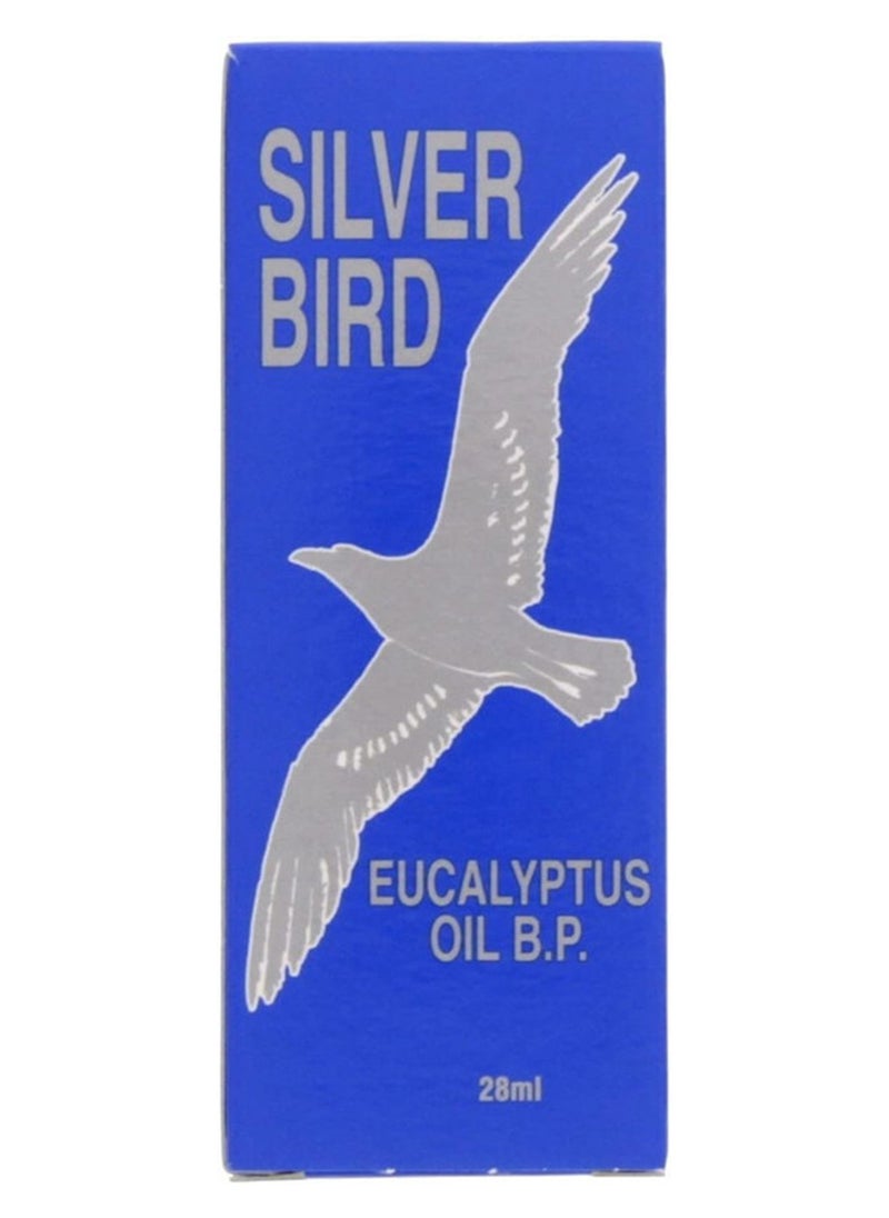 Silver Bird Eucalyptus Oil Inhalants for Colds Cough Catarrh and headaches BP 28ml  - Image 3