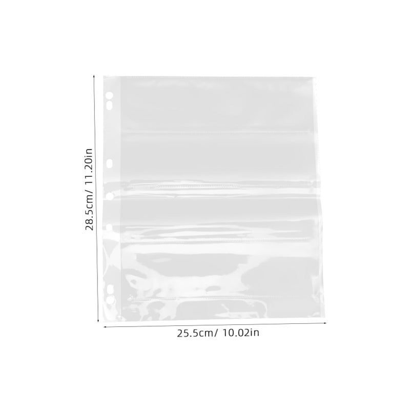 Heavy Duty Photo Negative Sleeves 10pcs Sheet Protectors For Film Storage - Image 3