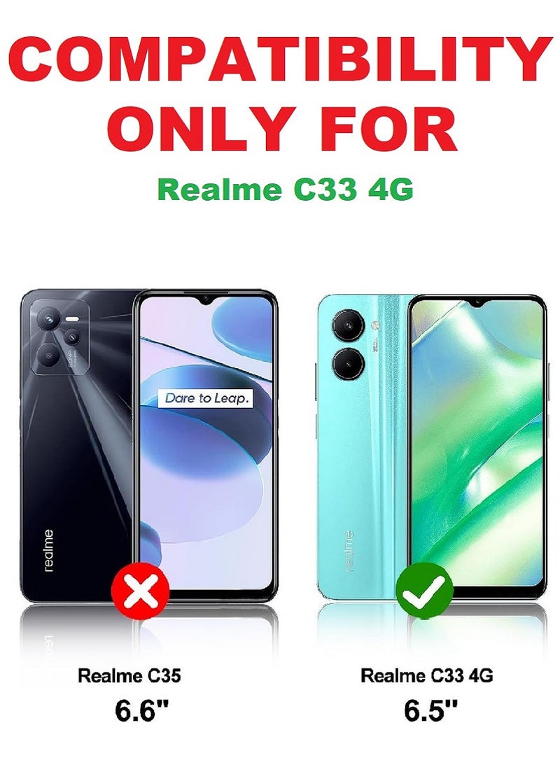 we3 2 Piece Tempered Glass Screen Protector Anti-Spy Privacy Designed For Realme C33 Full Screen Coverage And Bubble Free - Image 3