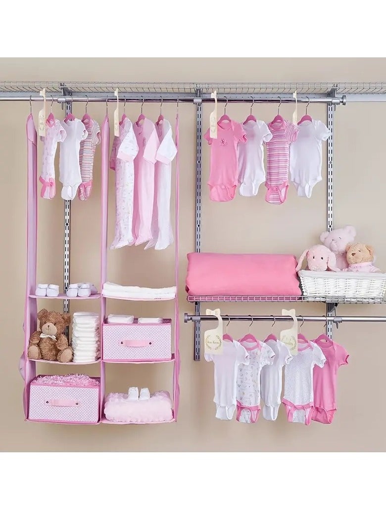 Gonice Baby Closet Divider, 7pcs/pack Baby Clothes Organizer Baby Decoration, Wardrobe Size Age Organizer Divider For Men Women Newborn To 18-24 Months (White 7pcs)  - Image 4