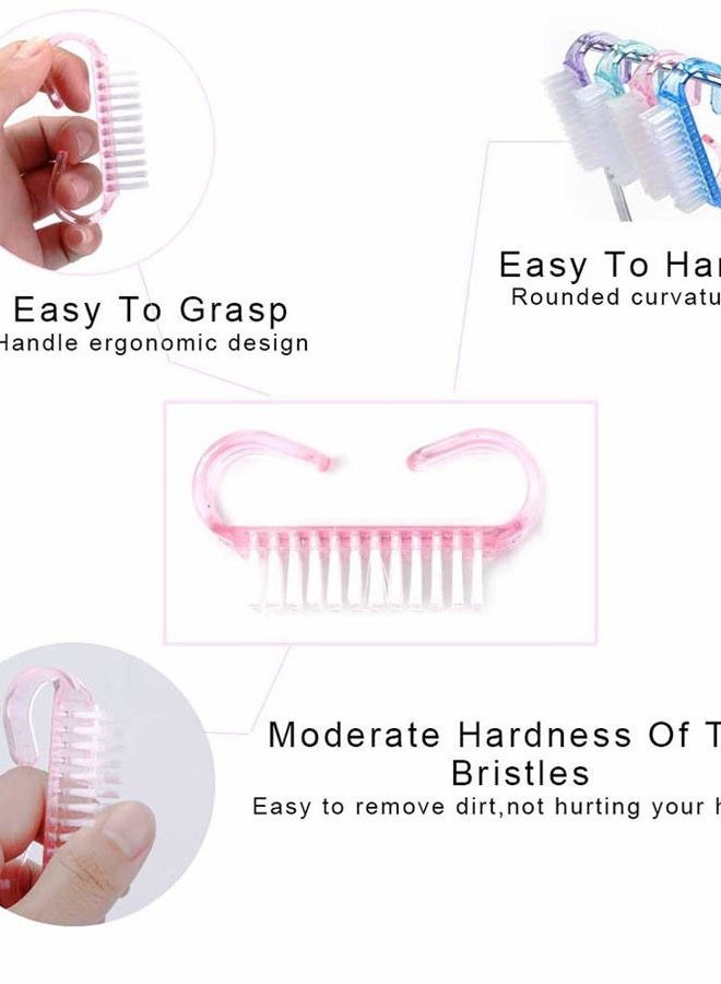 Benbeno 20PCS Handle Grip Nail Brush, Christmas Thanksgiving Gifts for Women Girls - Image 2
