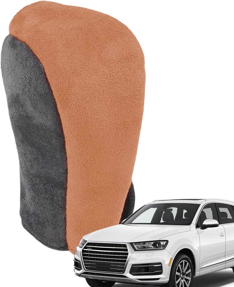 Shift Knob | Manual Gear Shift Lever Sleeve for Shift Knob Protection,Automotive Interior Decorations, Shift Knob Decor, Protector Boot for SUV, Car - Image 1