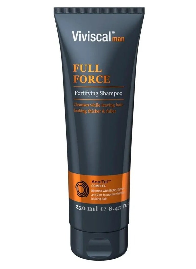Viviscal - Viviscal Full Force Fortifying Shampoo Men 250ml - Image 1