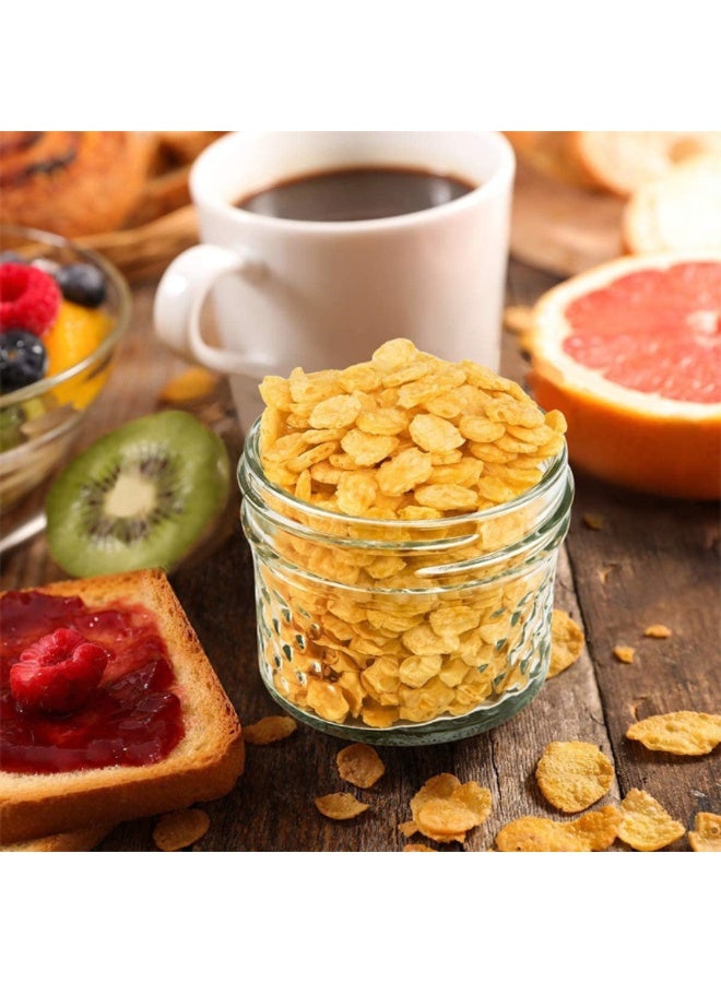 McDou Mini Mason Jars 100ml with Lids,Small Glass Jars for Food Storage, Jam,Jelly,Spice,Candle,Honey,DIY Decor - Image 2