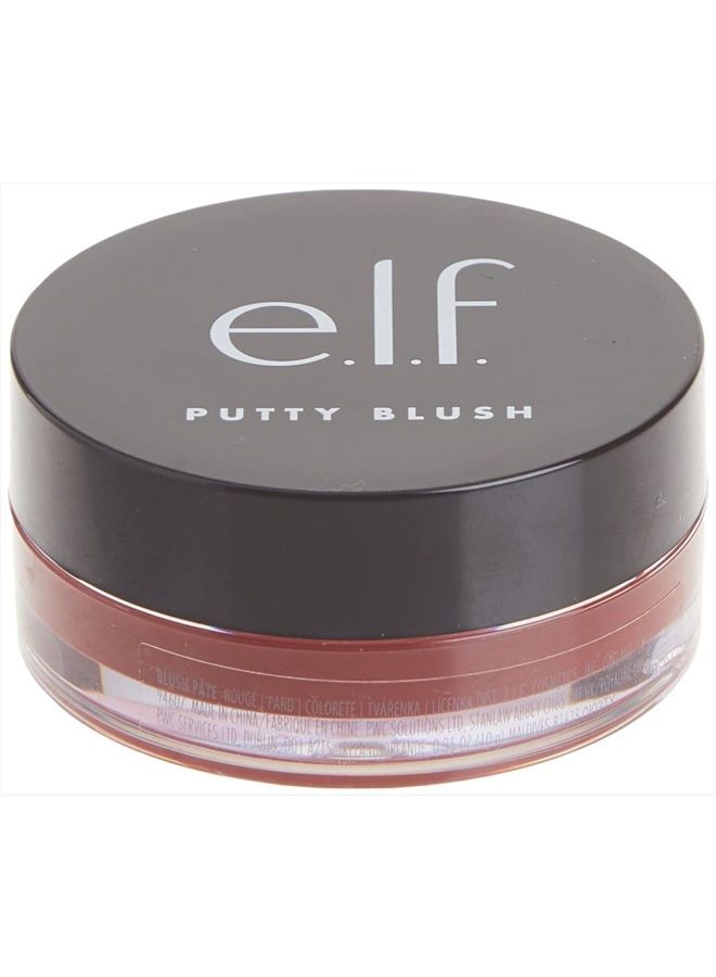 elf Putty Blush, Creamy & Ultra Pigmented Formula, Infused with Argan Oil & Vitamin E, Maldives, 0.35 Oz - Image 2