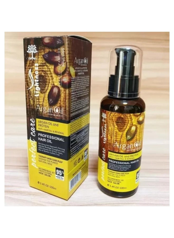 ليجيتنيس زيت الأرغان الخفيف للشعر مع البروتين 100 مل - Image 2