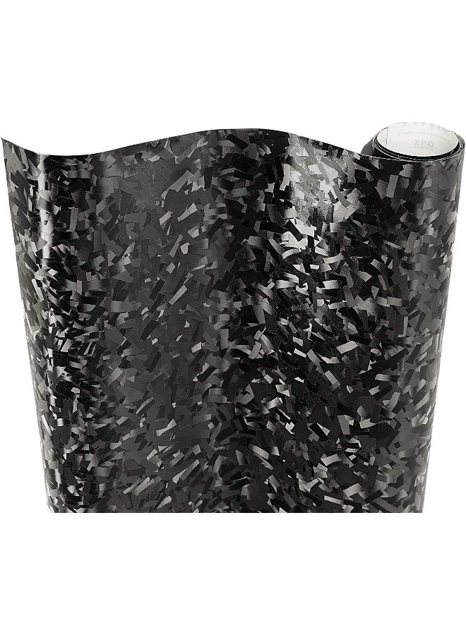 VViViD + Forged Composite Carbon Vinyl Wrap Roll (1.5Ft X 5Ft, Black) - Image 1