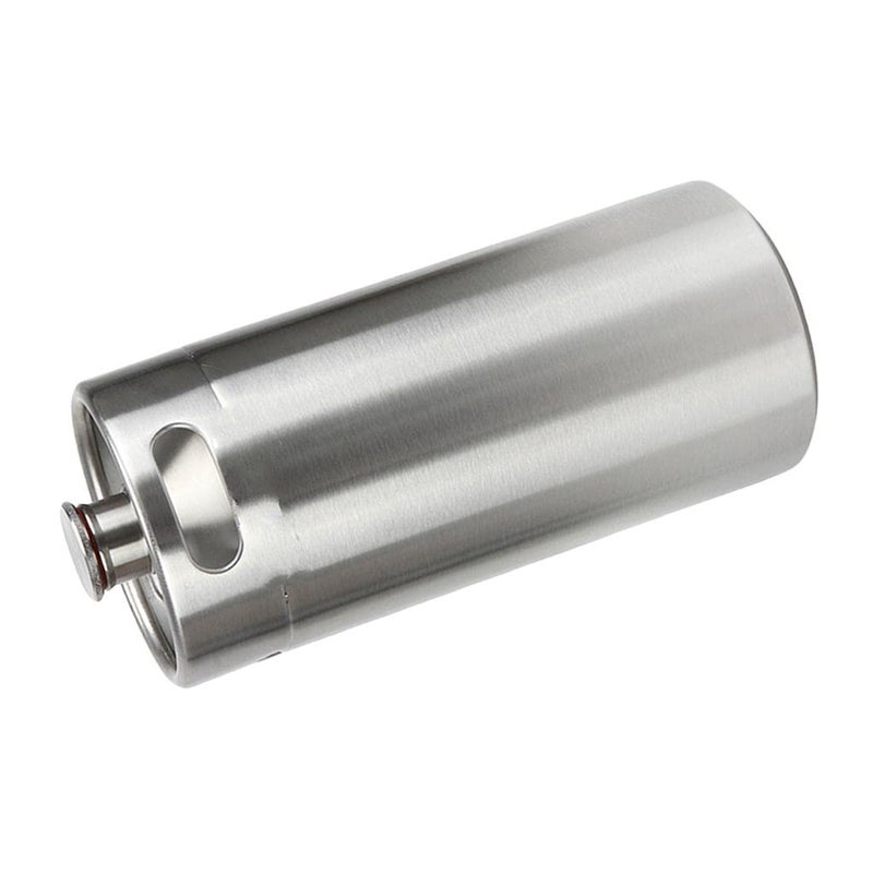 Keg Growler Mini Stainless Steel Beer Growler Wine Bottle Home Brewing 5L  - Image 3