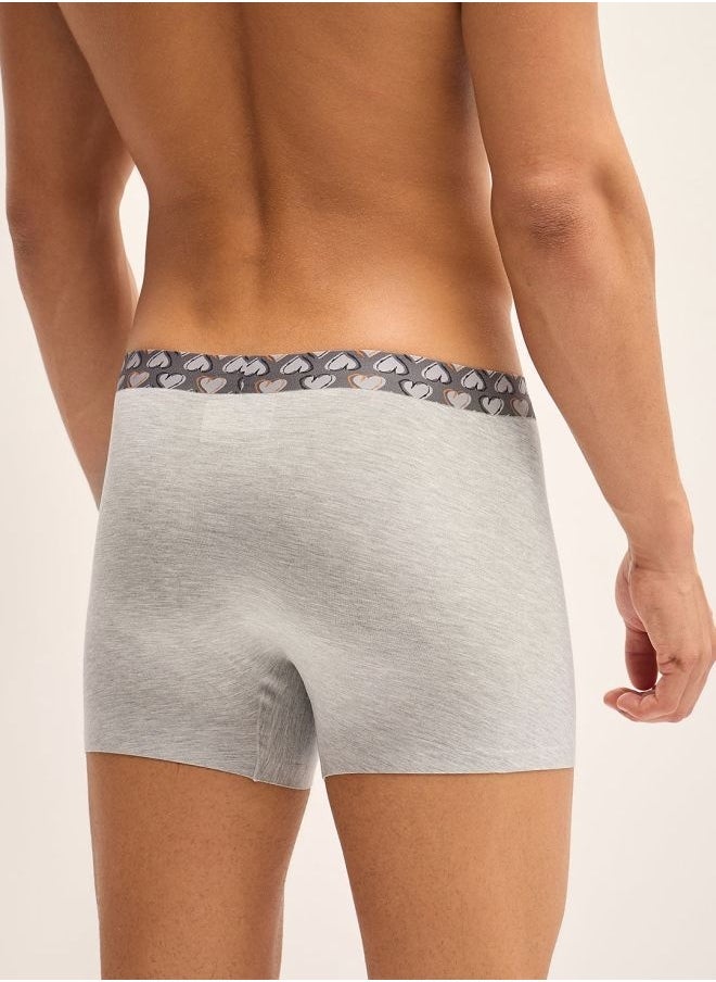 THE BEAR HOUSE Men’s Boxers (Pack of 3) – Made from Modal Fabric, Breathable Boxer Shorts with Soft Feel and Stretchable Waistband for All-Day Ease  - Image 3