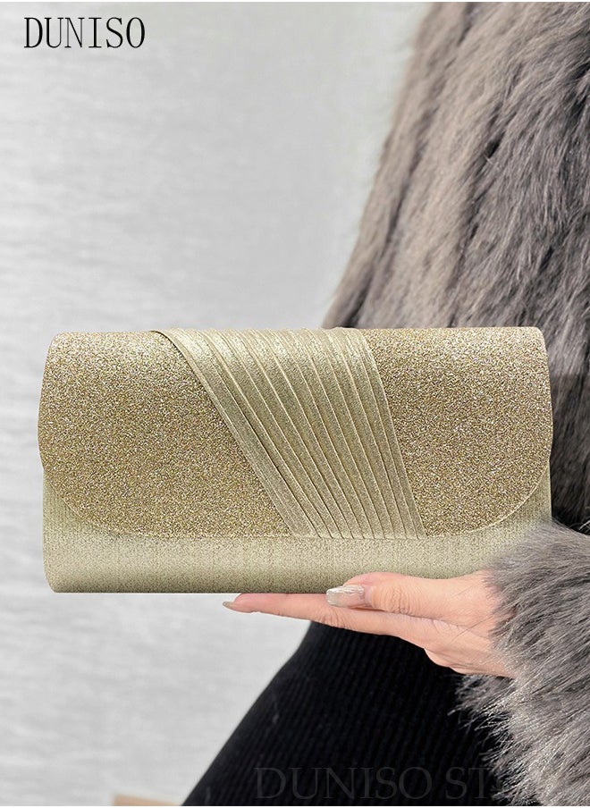 Women Shiny Glitter Evening Clutch Crossbody Bag Envelope Handbag Chain Purse for Wedding Formal Cocktail Party - pzsku/ZABA47FA6966043A10C44Z/45/_/1695134315/0fd2dc23-2e61-489c-a21d-5b2653e3263a