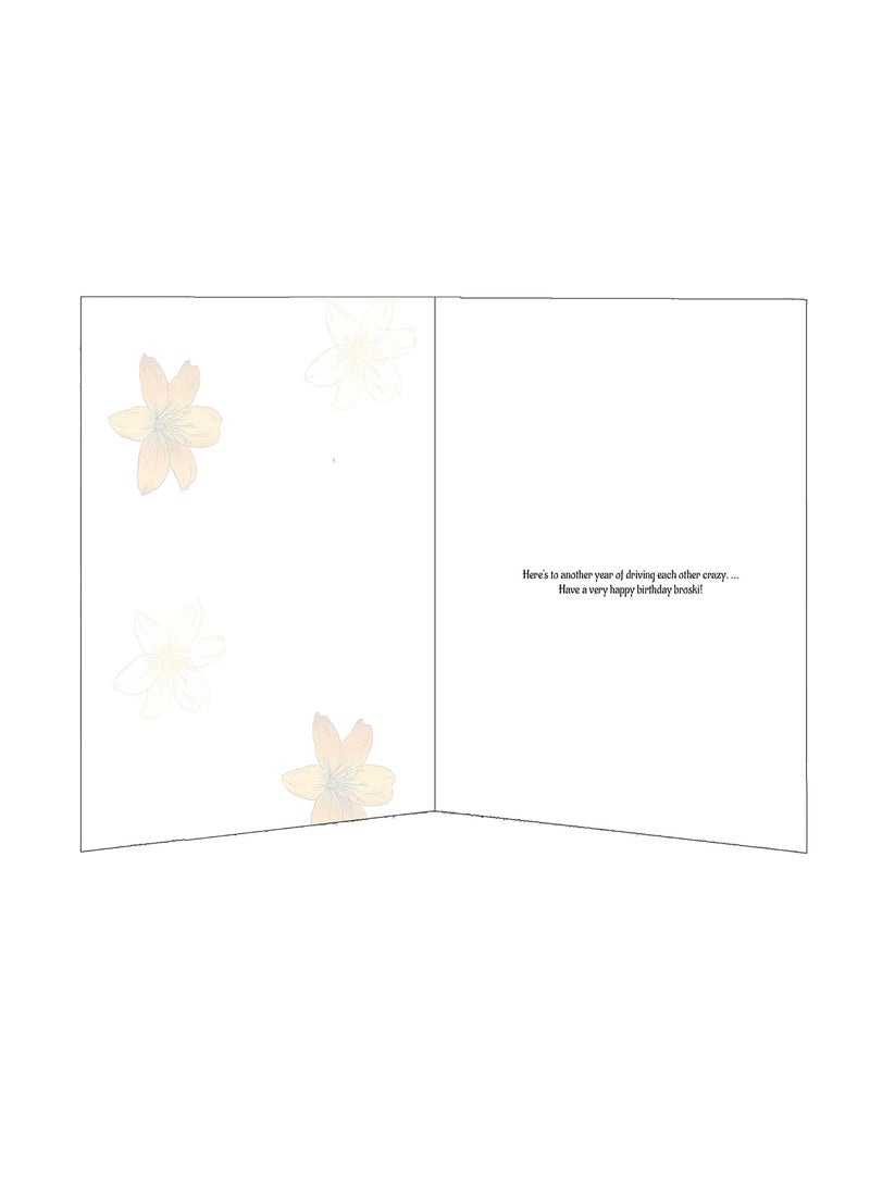 NorthLand Northland Bro Birthday Greeting Card for Brother  - Image 2