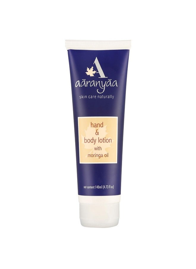 Aaranyaa Aaranyaa Hand & Body Lotion (140ml) to Nourish Dry Skin with Plan Moisturizer Moring Oil, Ashwagandha & Brahmi Extract For Deep Moisturization and Hydratiion - Paraben Free  - Image 1