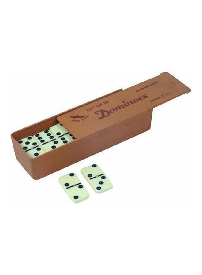 Classic Dominoes Tile Game Set