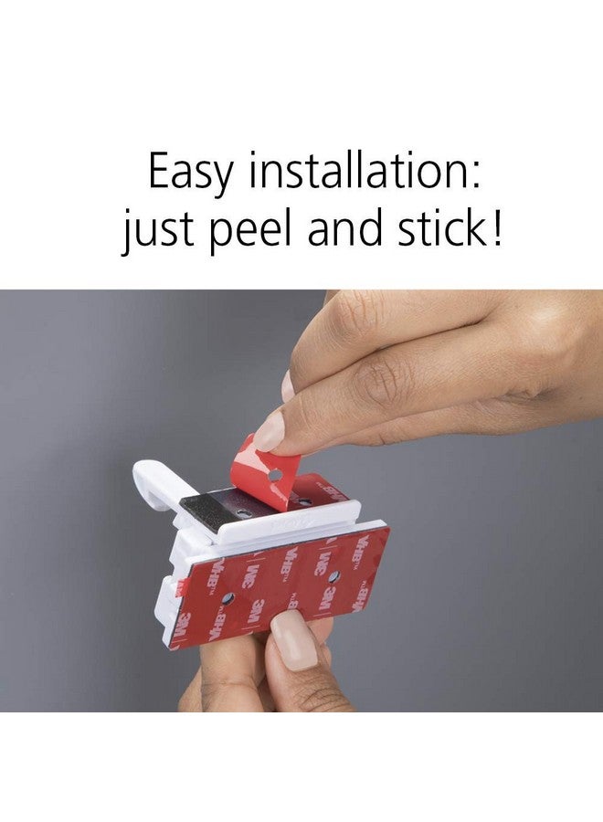 Safety 1st Adhesive Cabinet 8 Piece Latch, White - Image 1