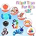 Cevioce 10Pcs Fidget Toys Adults PackStocking Stuffers for Teens Boys GirlsAutism Sensory Toys with Fidget Spinner Slug Magnetic RingsSquishy Fidget Toys ADHD Stress ReliefParty Favor for KidBO - Image 4