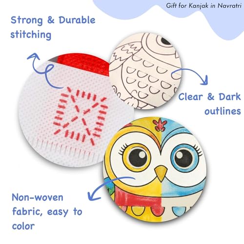 SNAPTRON DIY Return Gifts For Kids Birthday - 10Pcs Return Gift Bags & 40 pcs of Sketchpen For Kids/Best Goody Bags For Party/Birthday Gifts For Bulk Items/Goodies Bag Children 4 5 6 7 8 Years Old - Image 2