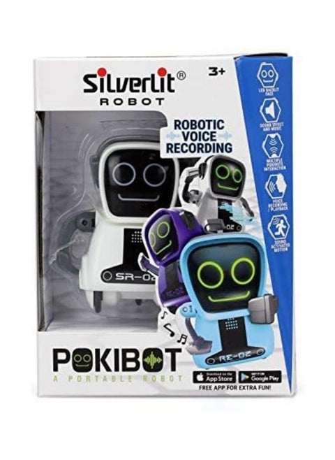Poki Bot A Portable Robot with Voice Playback and Many Other exciting Features Free App for Extra Fun