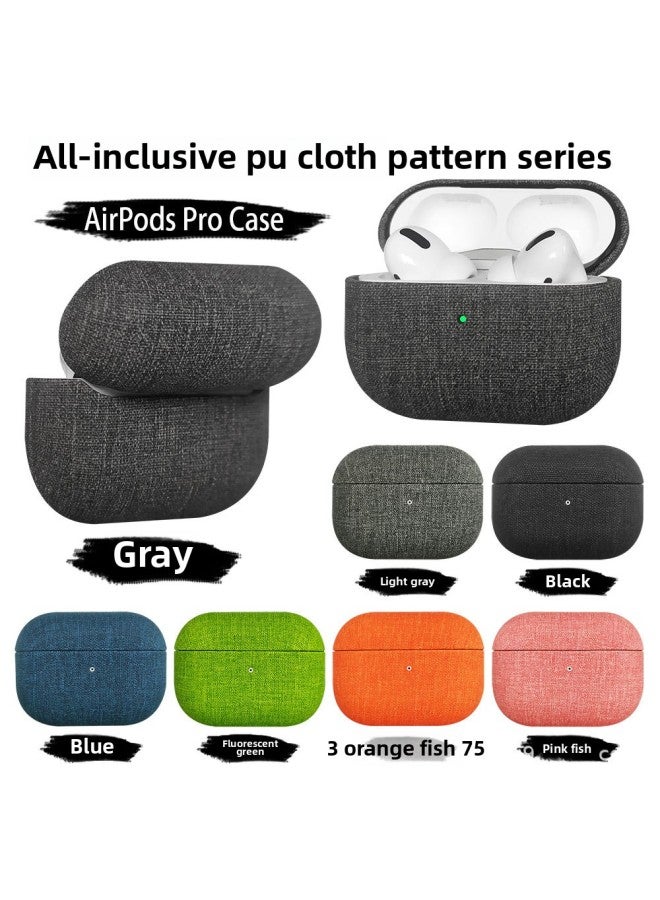 Loquat AirPods Pro2 Protective Cover For Apple Three-generation Headphones AirPods4 All-inclusive Four-generation Headphone Case-Color:Fluorescent Green-Applicable Models:Airpods Pro  - Image 4