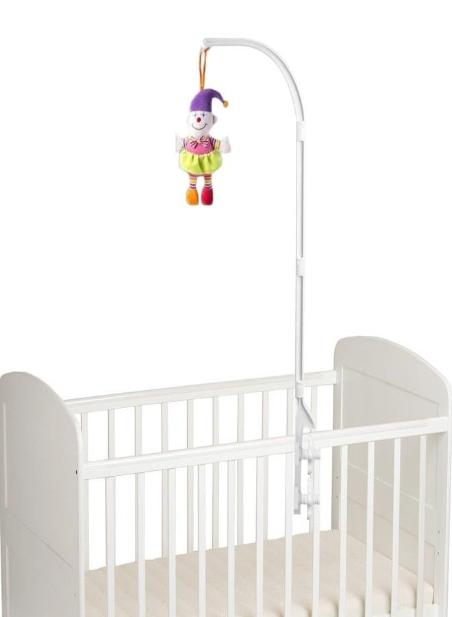 Accfore 37 Inch Double Screw Crib Activity Rattle Holder, DIY Toy Decorative Hanging Arm Adjustable Mounting Bracket Crib Bracket Set Nuts and Bolts for Easy Installation - Image 4