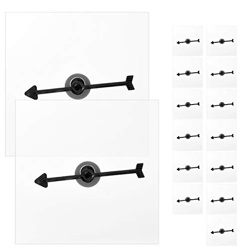 Hotusi Game Spinner Transparent Spinners Dry Erase Math Game Spinner with Rotating Arrow for Party Games and Teaching 15Pack - Image 1