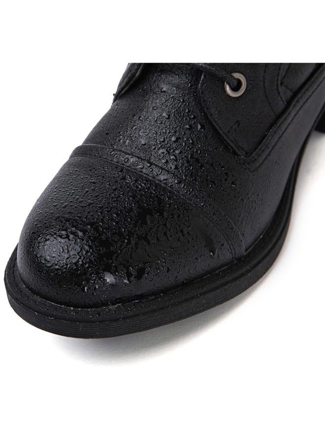 GLOBALWIN Women's 2102 Black Ankle Booties Fashion Combat Boots 9M - Image 4