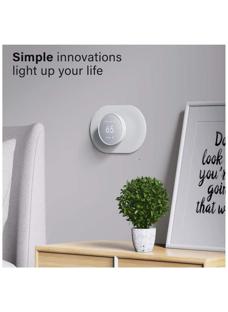 Nest Google Nest thermostat cutting kit snow shell  - Image 4