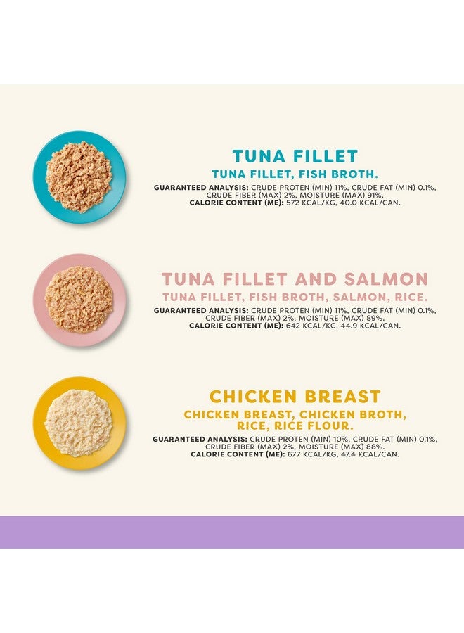 Applaws Natural Wet Cat Food in Broth, Limited Ingredient Canned Wet Cat Food, No Additives, Made with Natural Ingredients, Kitten Variety in Broth Cans (16 x 2.47oz Cans) - Image 2