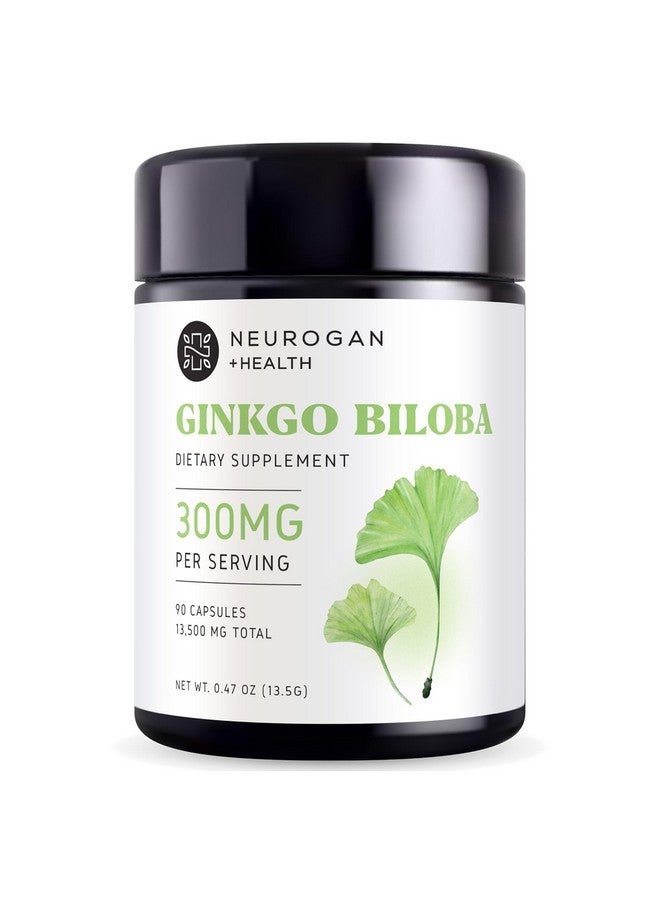 Neurogan Ginkgo Biloba Capsules 13,500,mg | Cognitive Health Supplements for Memory & Focus | Ginkgo Biloba Herbal Supplement, 300mg Per Serving, 90 Ct | Made in USA - Image 1