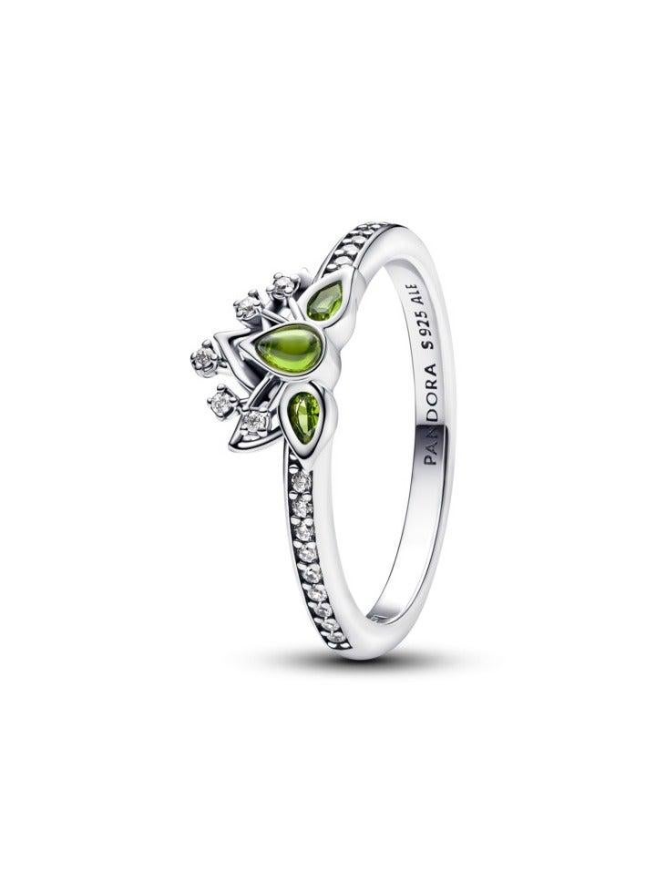 PANDORA Disney Princess Tiana Tiara Ring - Image 1