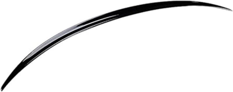 Wivplex Glossy Black Rear Trunk Spoiler for E Class - Image 1