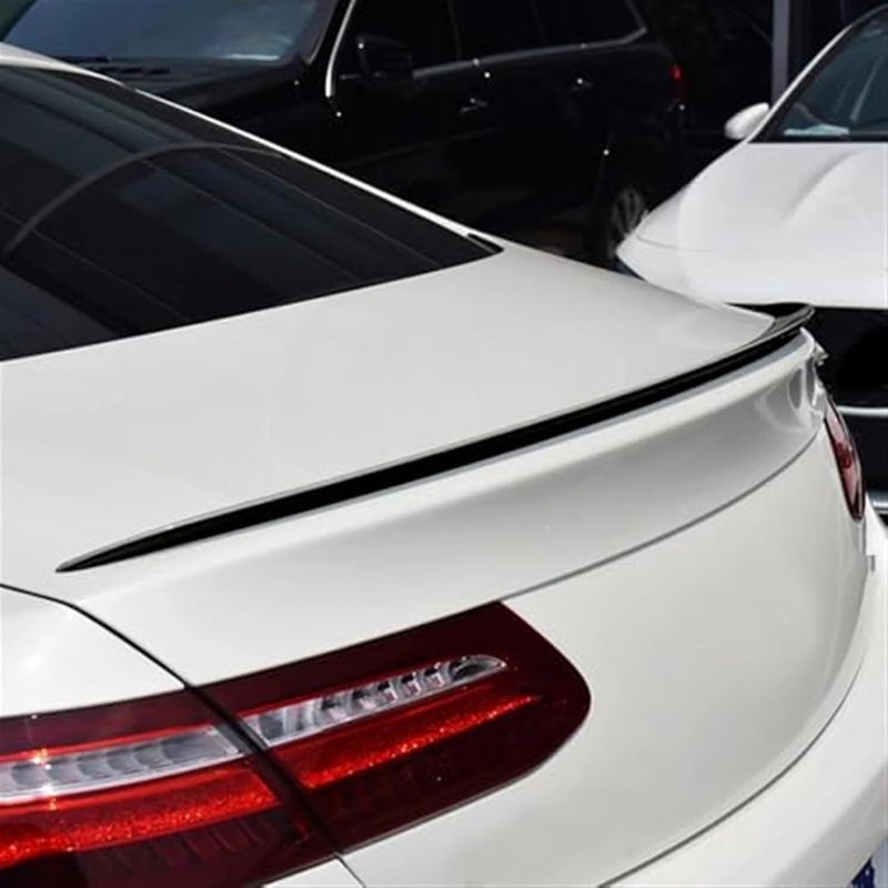Wivplex Glossy Black Rear Trunk Spoiler for E Class - Image 4