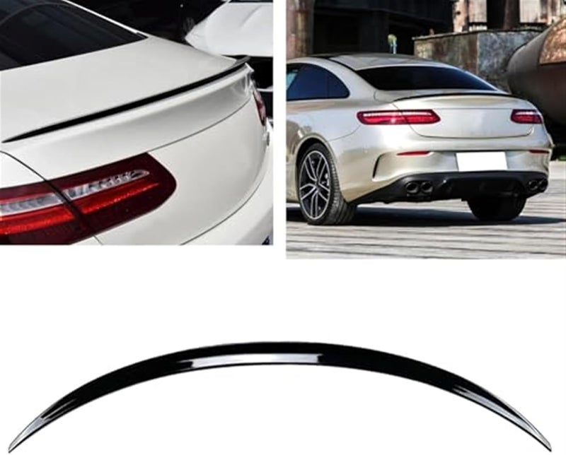Wivplex Glossy Black Rear Trunk Spoiler for E Class - Image 5