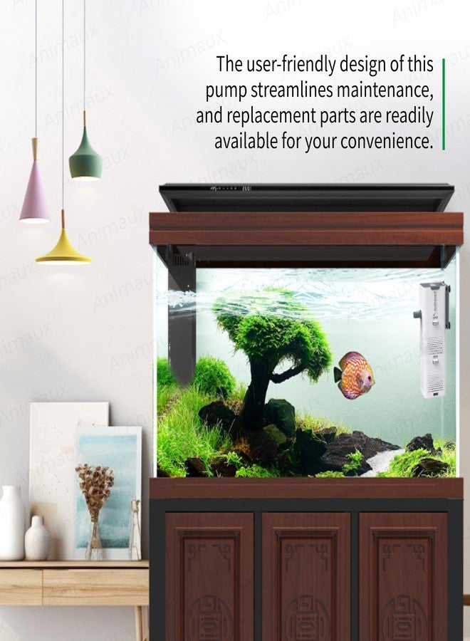 ANIMAUX Sunsun Xiaoli XQP 1000f Series Multi-Function Submersible & Ultimate Aquarium Filtration Pump(14W / 1000L/H) Suitable 2-3feet Fish Tank Crystal Clear 7 Water Clarity - Image 2