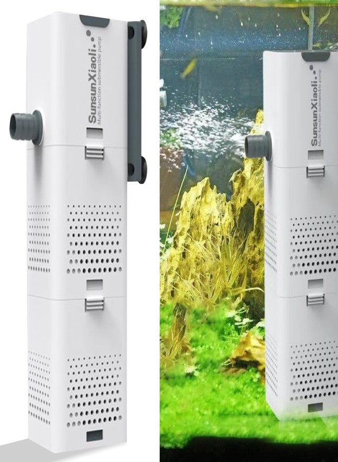 ANIMAUX Sunsun Xiaoli XQP 1000f Series Multi-Function Submersible & Ultimate Aquarium Filtration Pump(14W / 1000L/H) Suitable 2-3feet Fish Tank Crystal Clear 7 Water Clarity - Image 3
