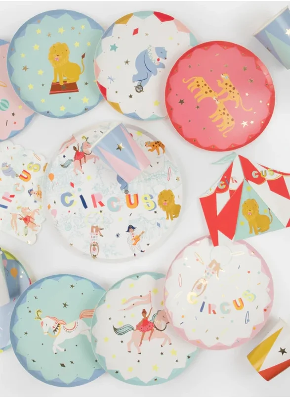Meri Meri Circus Shaped Big Top Napkins