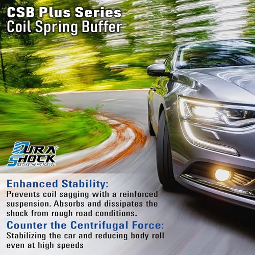 DuraSHOCK Coil Spring Spacer for Vehicle, Comes with Different Series for Different Loading Weight, Front Rear Shock Absorber (CSB Plus, E) - Image 3