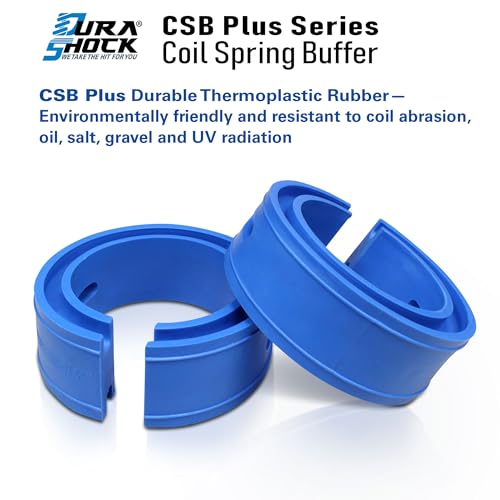 DuraSHOCK Coil Spring Spacer for Vehicle, Comes with Different Series for Different Loading Weight, Front Rear Shock Absorber (CSB Plus, E) - Image 2
