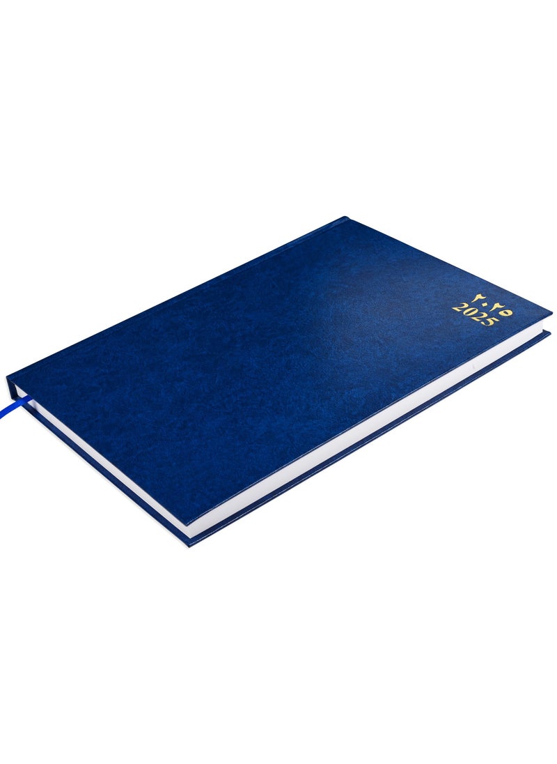 FIS FIS Diary 2025 (Arabic/English) Blue, A4 - FSDI41AE25BL  - Image 1