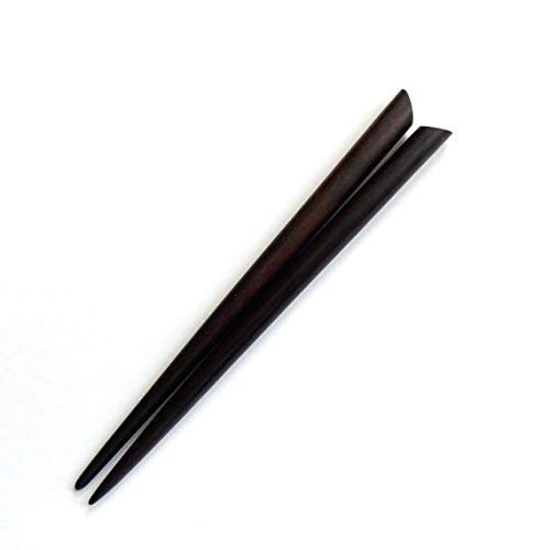 ARMAN SPOONS - Believe in Quality Royal Brown Wooden Vintage Bun Hair Stick Pin for Women (2 Piece) - Image 2