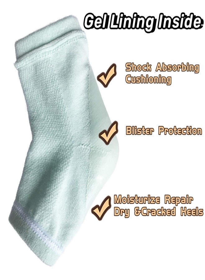 FonsBleaudy Gel Heel Strap for Kids with Heel Sensitivity from Severs Disease, Plantar Fasciitis Size Kids Size 3-7/Women Size 5-9 (1 Pair) - Image 4