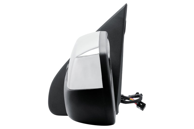 LONGLING Driver Left Side Door Mirror Power and Heated Glass with Turn Signal Arrow with Menory and Chrome Back Cover Power Folding for 2014-2019 Chevrolet Silverado GMC Sierra 1500 2500 3500 - Image 5