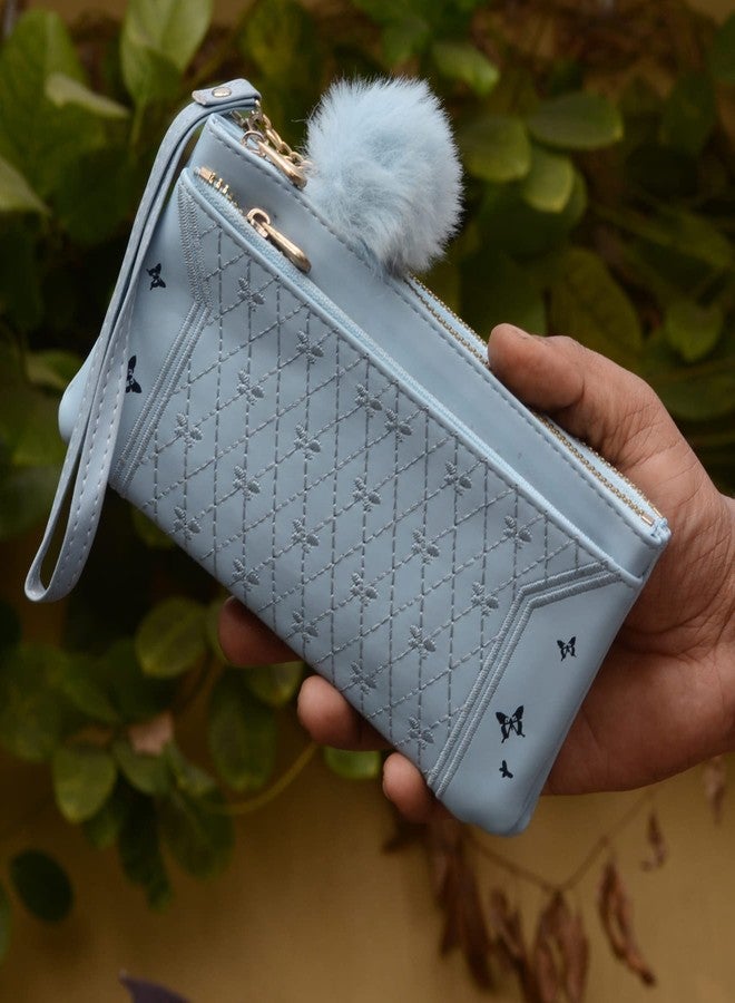 SJ Faux Leather Clutch - 10 - Image 2