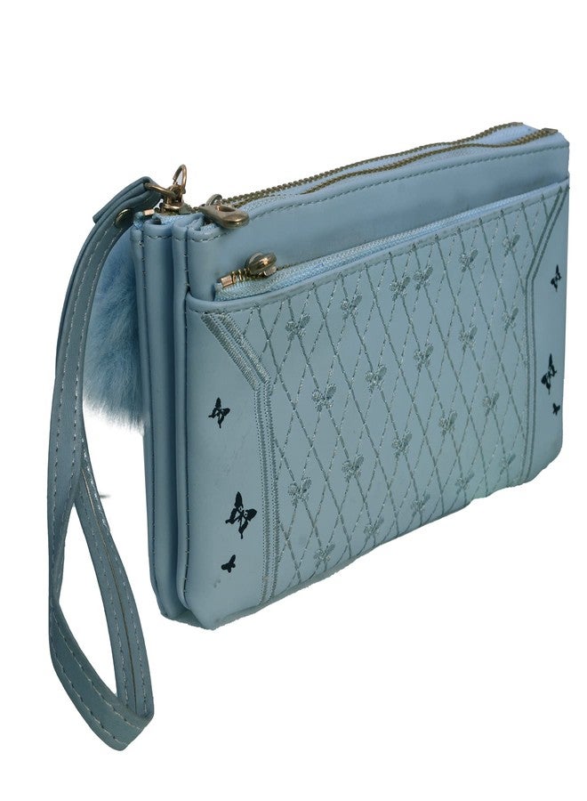 SJ Faux Leather Clutch - 10 - Image 5