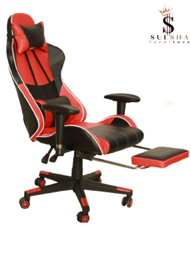 SULSHA Soft Armrest Gaming Chair with high backrest and adjustable seat height Computer chair ergonomic design office chair - Image 2