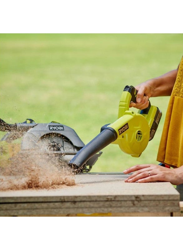 Ryobi Compact Workshop Cordless Blower, 18V, 3 Speed Control, Without Battery And Charger - Image 3