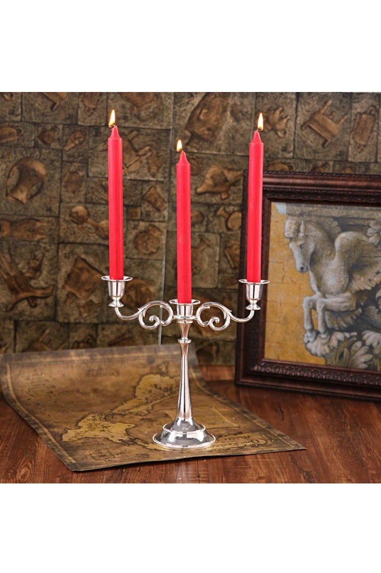 Set Of 5 Scented Candle Red 19.5x2cm - Image 1