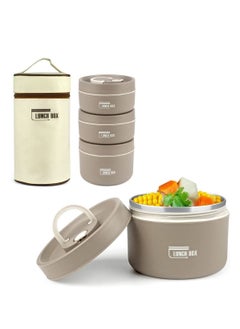 Joyelink 3-Pack Insulated Lunch Box With Handle Including Insulated Bag  - Image 1